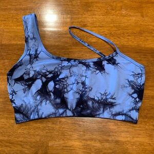 SHEIN women’s sports bra single shoulder